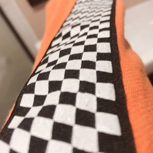 An Empyre Est 1999 Orange Checkered Hoodie